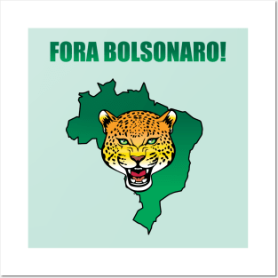 Anti bolsonaro T shirt Posters and Art